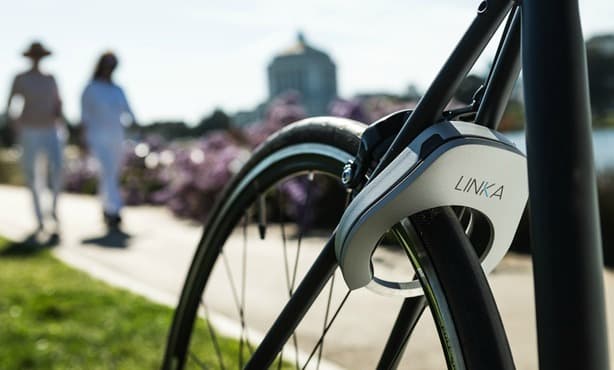 The LINKA lock: high-tech security for your bike