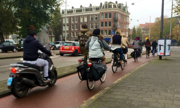 Scooters on bike paths issue remains unresolved