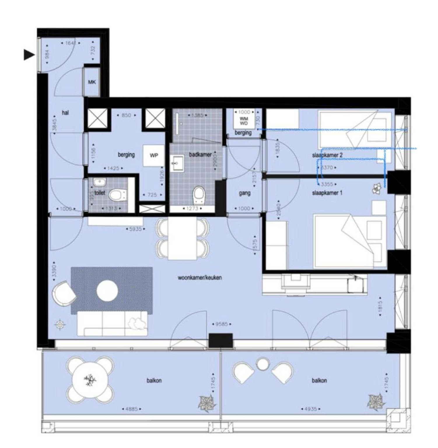 Apartment, Oostenburgermiddenstraat, Amsterdam