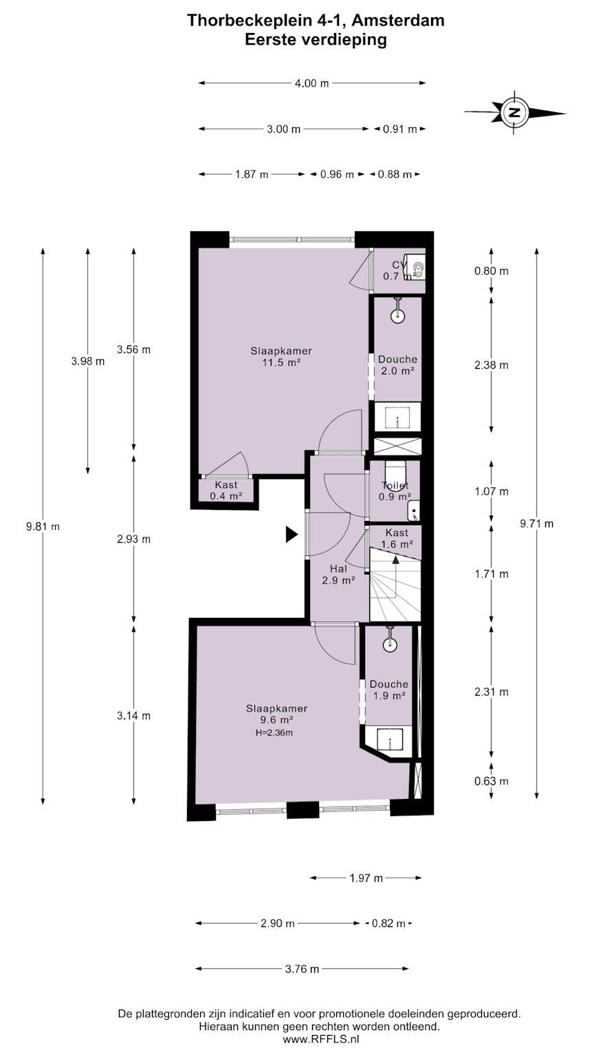 Apartment, Thorbeckeplein, Amsterdam