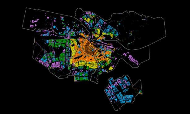 Mapping Amsterdam: the city's statistics in maps