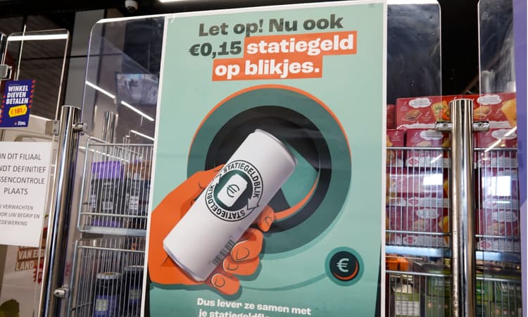 133 million euros' worth of statiegeld deposits not returned in 2022 and 2023