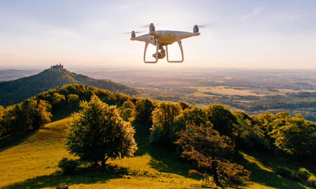 2 German towns trial drone-delivered grocery services