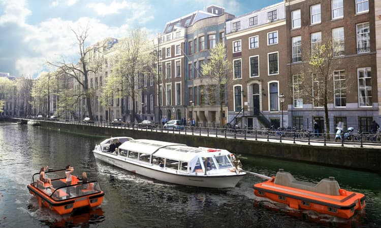 Could traffic reducing autonomous boats be coming to Amsterdam?