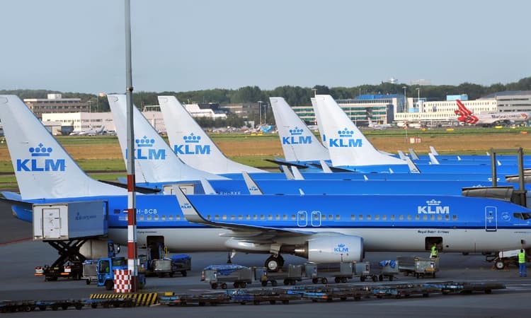 KLM halts flights to Ukraine as Dutch government puts country on red