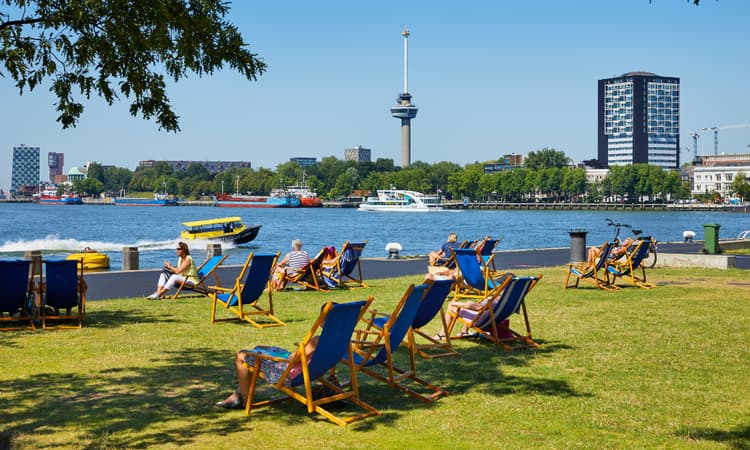 Sunshine and warm temperatures in the Netherlands this weekend