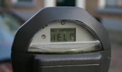 Paid parking in The Hague by card only
