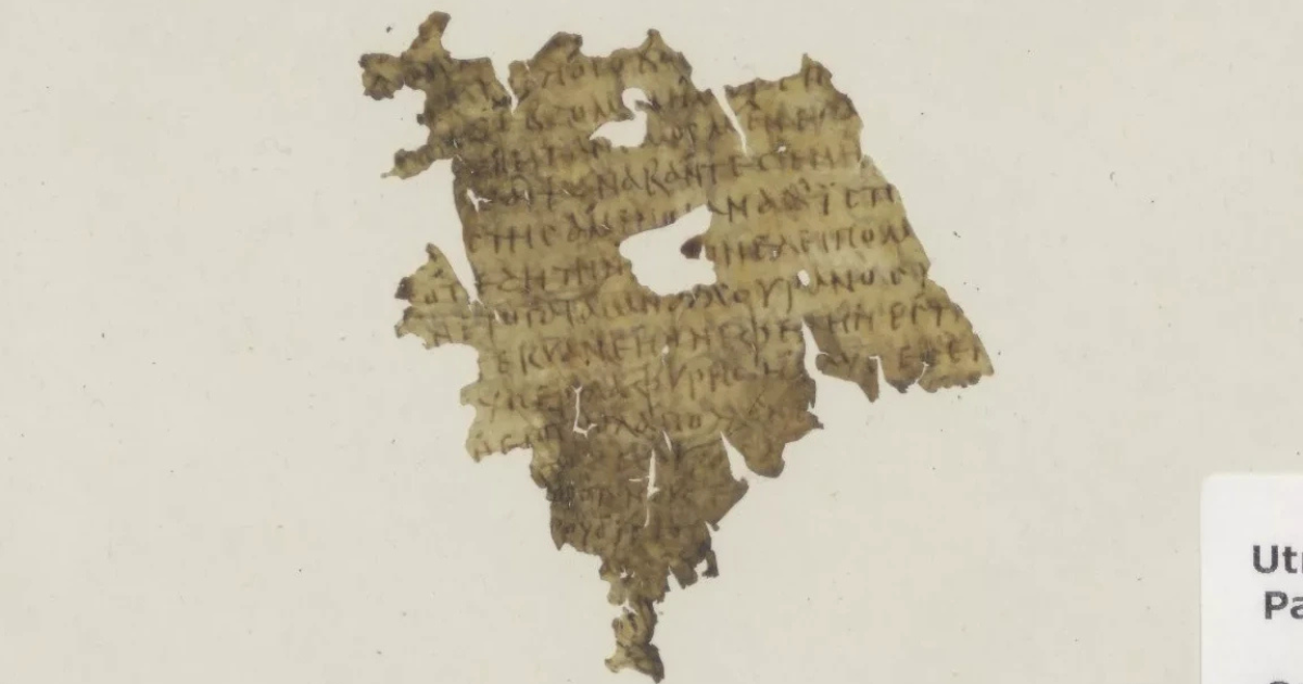 1.700-year-old Homer's Odyssey fragment discovered in Utrecht archive