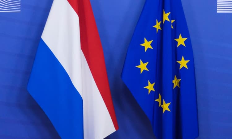 Flag faux-pas: Belgians accidentally hang Dutch flag upside down