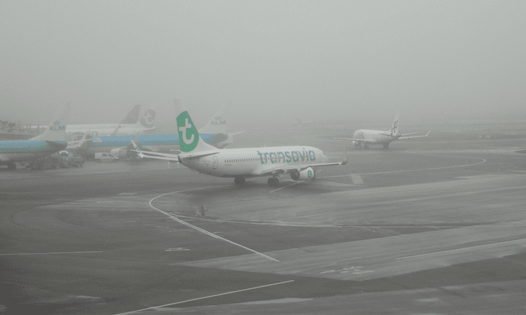Dense fog disrupts flights to and from Dutch airports for third day in a row