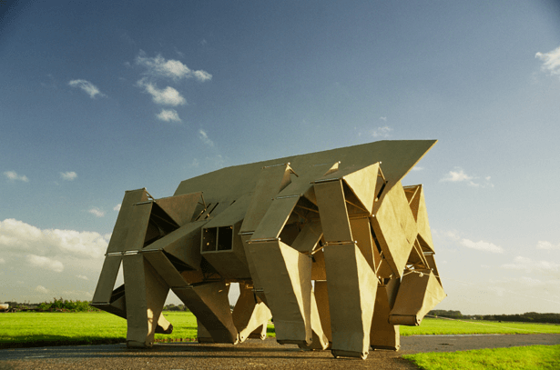 Theo Jansen's "Strandbeests"
