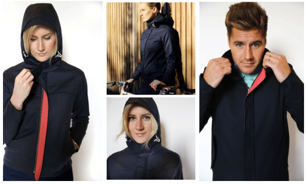 High-end cycling apparel: safe, fashionable urban biking 