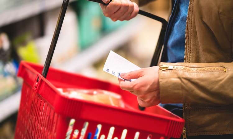 Rising prices mean households short of an average of 40 euros every month