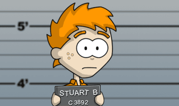 Invader Stu: Train ticket criminal