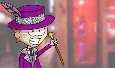 Invader Stu: Do I look like a pimp?
