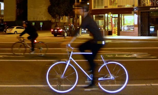 Lumen: the glow in the dark bicycle