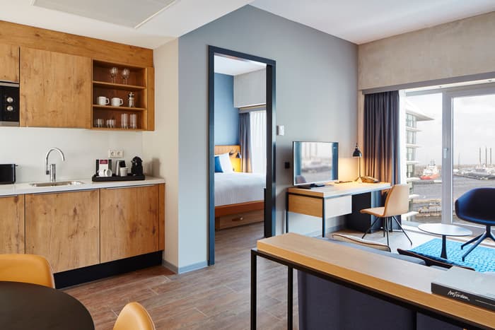 Residence Inn Amsterdam Houthavens: Short stays with harbour views