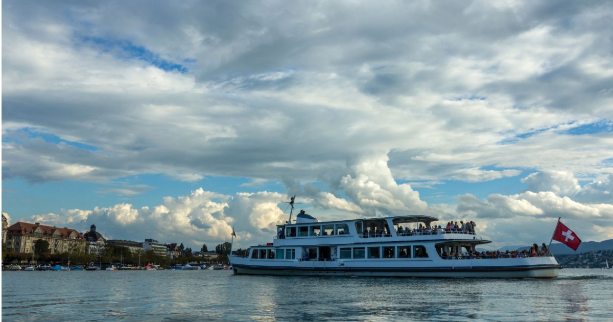 Switzerland's largest electric ship sets sail on Lake Zurich
