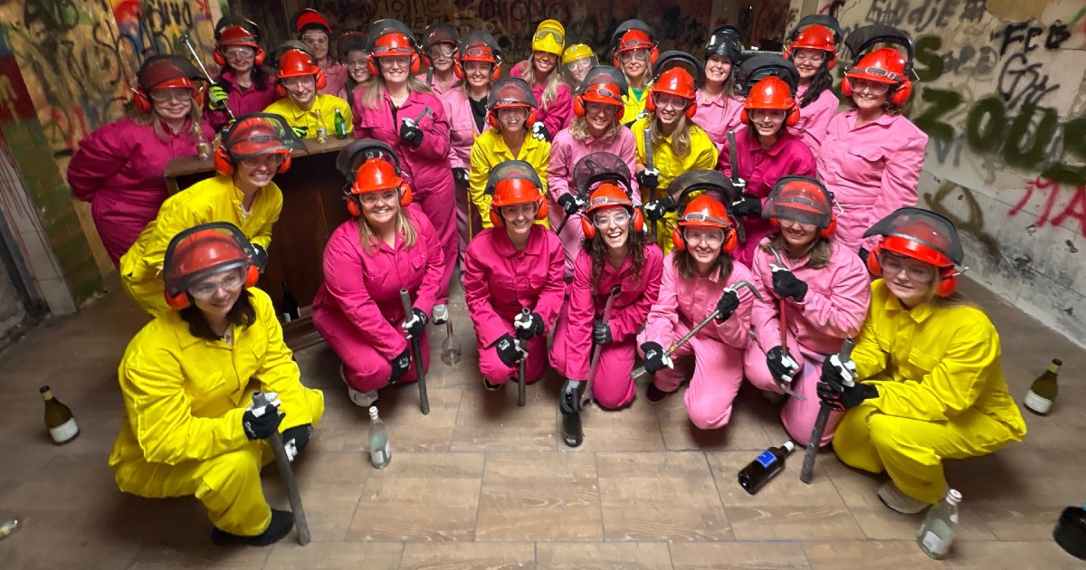 Break things, not yourself… The Rage Room is now open in Amsterdam
