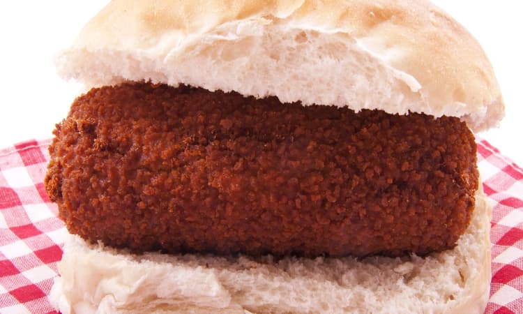 Surprise: The standard kroket at Rotterdam Zoo is actually vegetarian! 