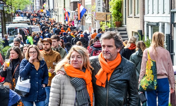 The Netherlands will be colder on King’s Day than on New Year’s Day