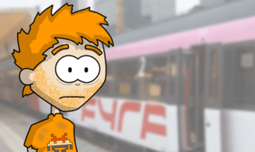 Invader Stu: Train delay