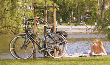 Green space abounds in the Netherlands