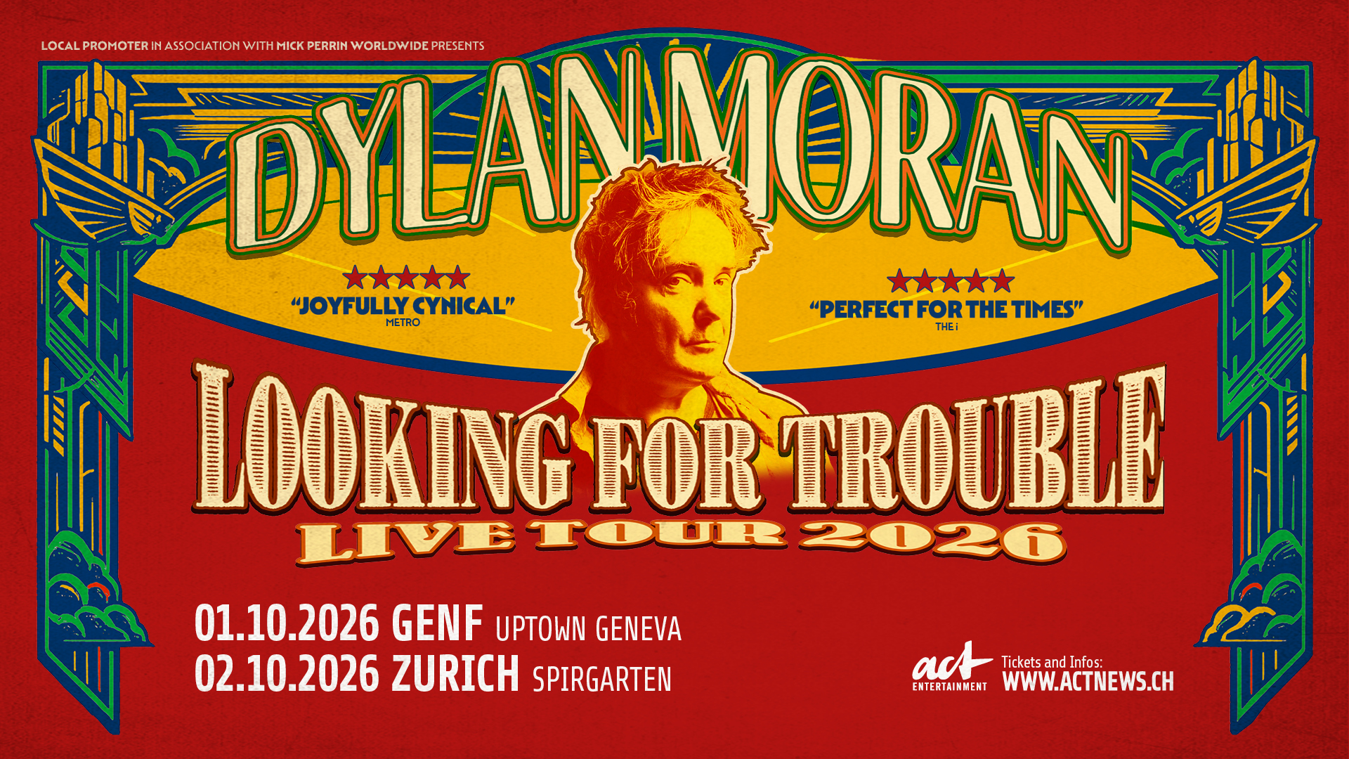 Dylan Moran 2026