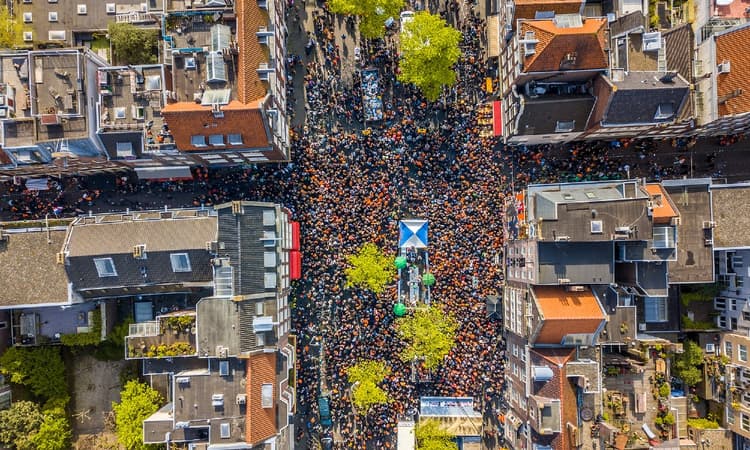 King’s Day 2021: 50 arrested in Amsterdam, parks closed across the Netherlands