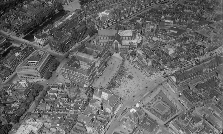 The Netherlands from above, a century ago