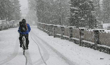New website for reporting slippery bike paths