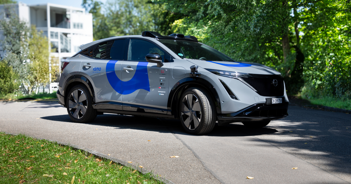 2 self-driving taxis take to the streets in Zurich and Aargau