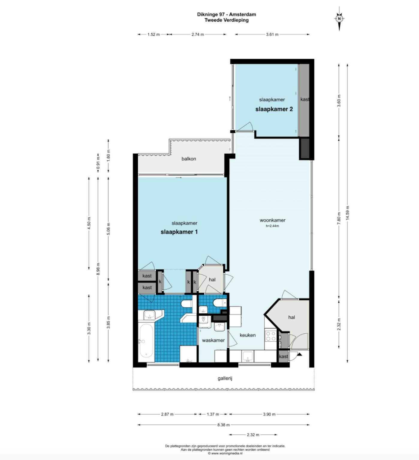 Apartment, Dikninge, Amsterdam