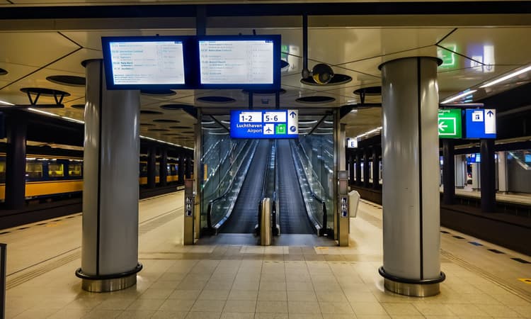 Longer travel times to and from Schiphol from January 13