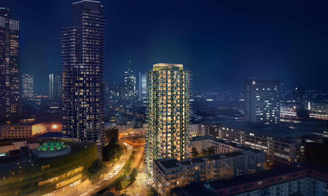 Eden Tower: Luxurious homes in Frankfurt for lovers of comfort