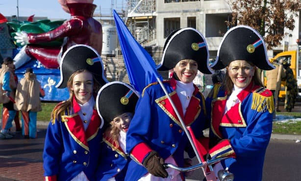 Getting ready for Carnival in Limburg