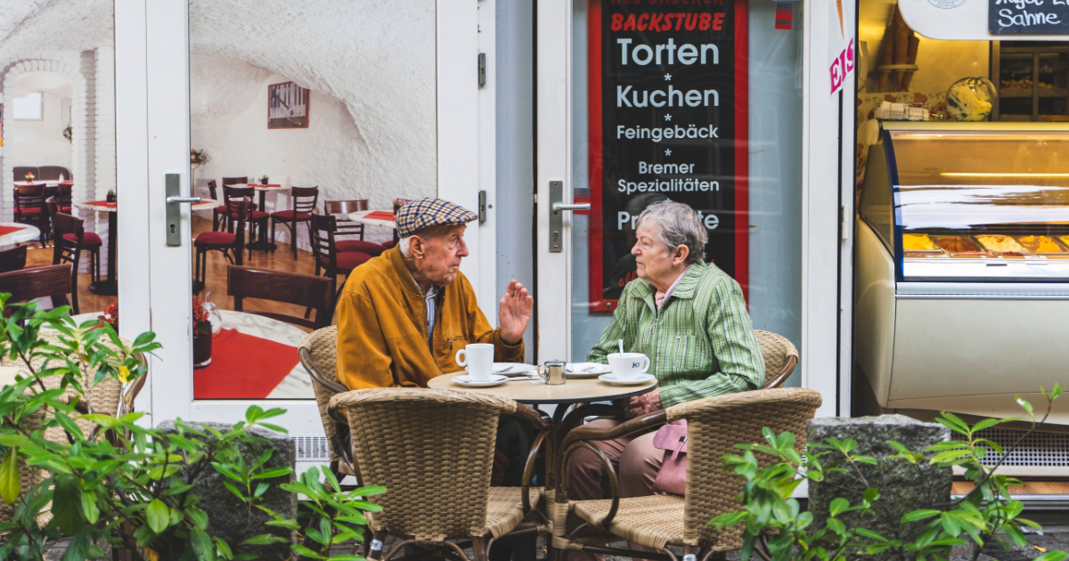 Drinking Coffee in Germany