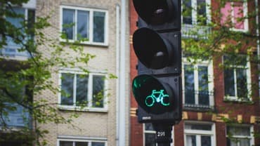 Remote control traffic lights in The Hague
