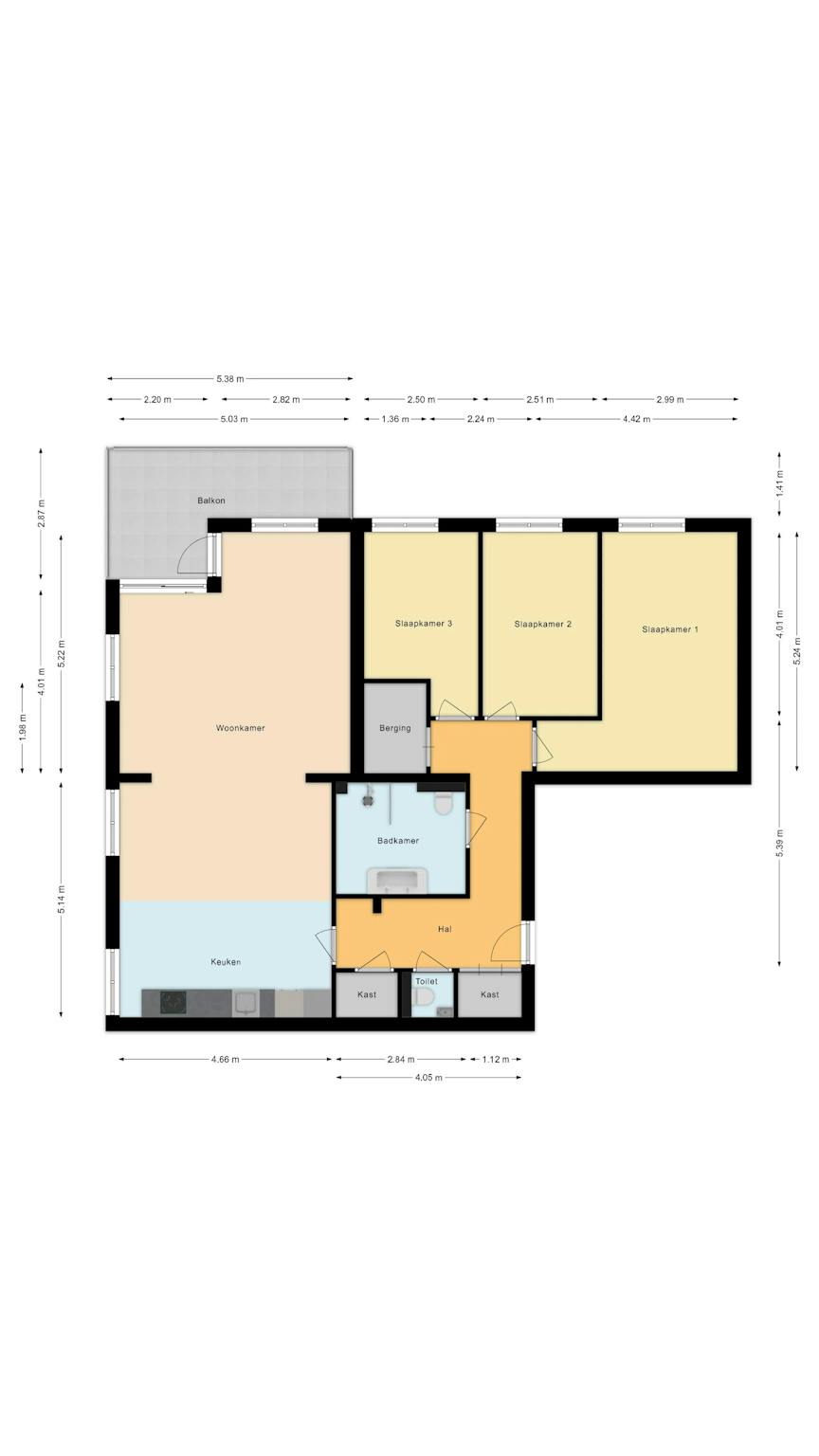Apartment, Klaasje Zevensterstraat, Amstelveen