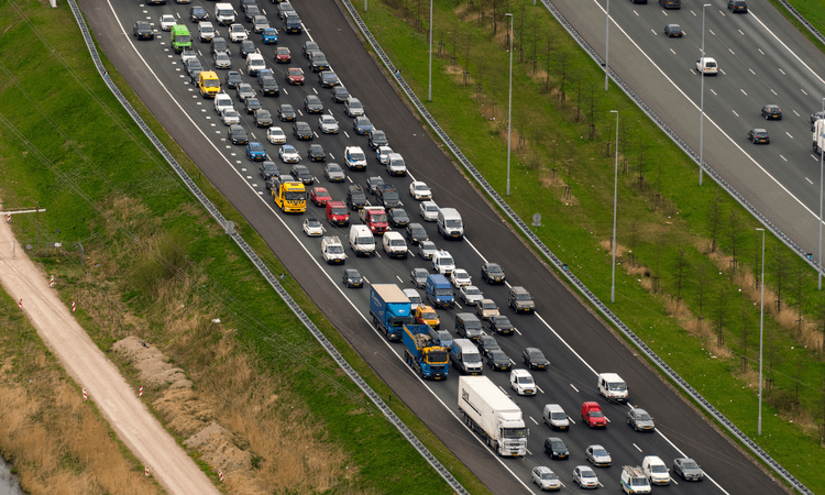 Extreme traffic congestion expected around Amsterdam in 2025