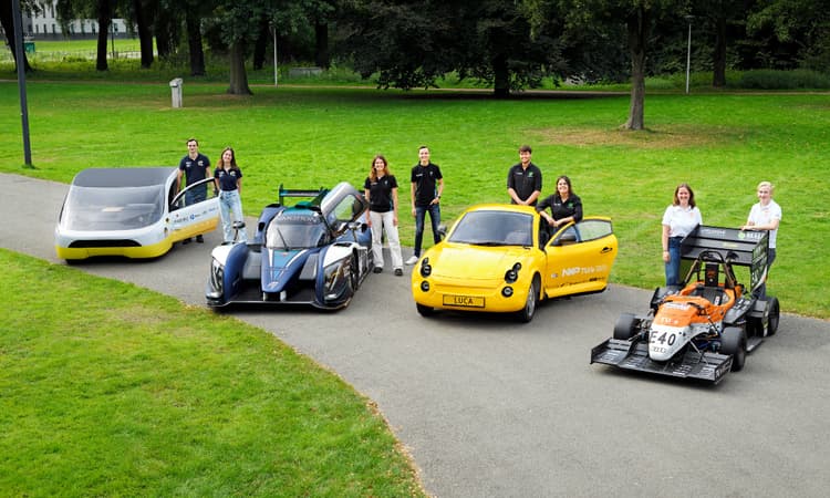Eindhoven students develop electric car that charges in under 4 minutes