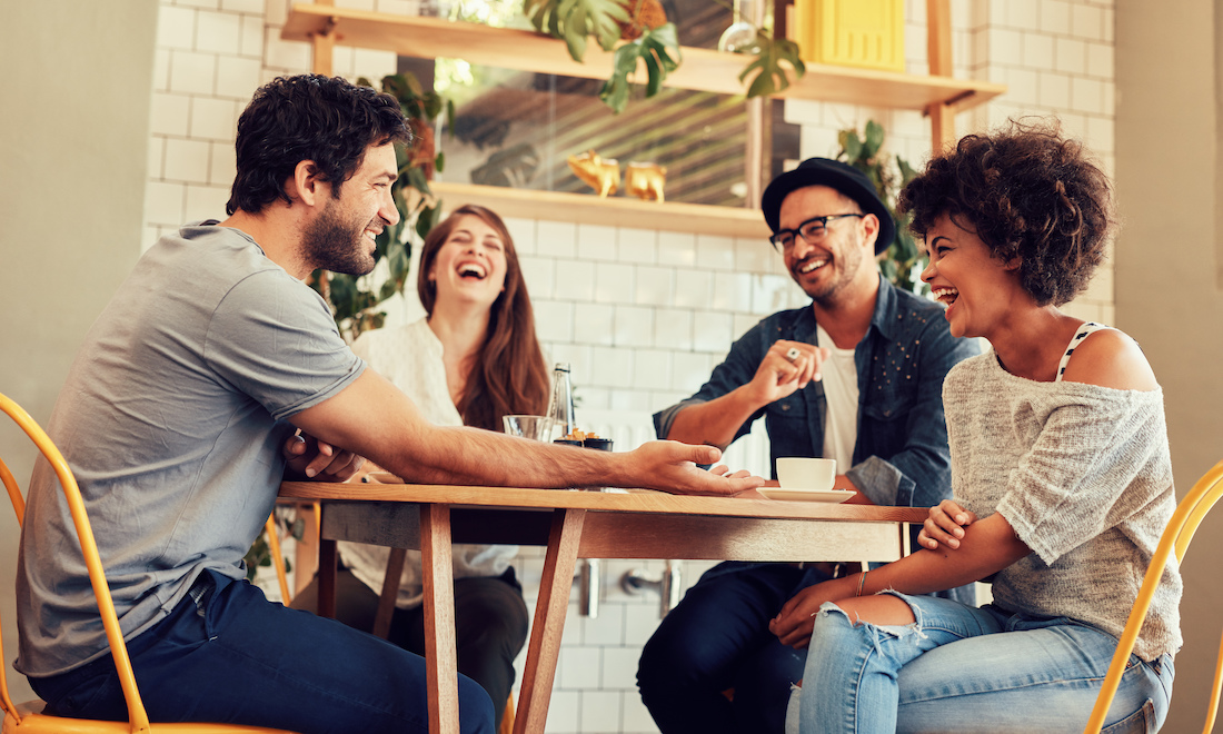 Meet your new best friends with the Party of 4 app