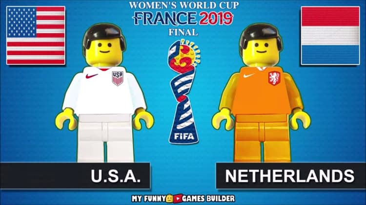 [Video] Women’s World Cup Final highlights as Lego: USA vs NL