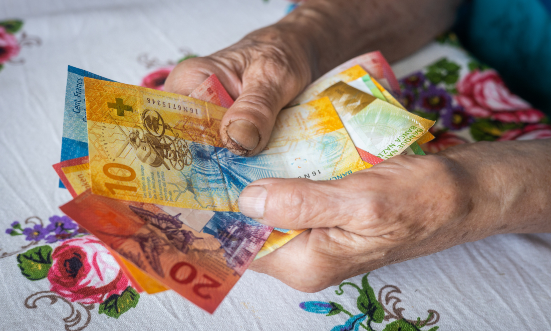 What does it mean to be in poverty in Switzerland?