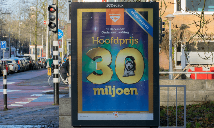 New Year’s lottery jackpot of 30 million euros won by two Dutch residents