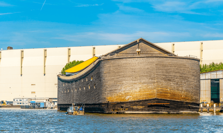 Full-sized replica of Noah’s Ark made by Dutch builder is up for sale