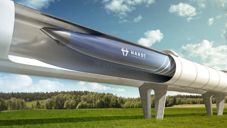 Hyperloop: Amsterdam to Frankfurt Airport in just 50 mins