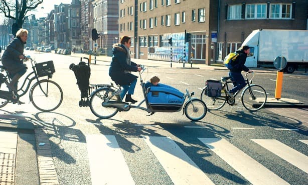 Bicycles used more in Amsterdam than any other European capital