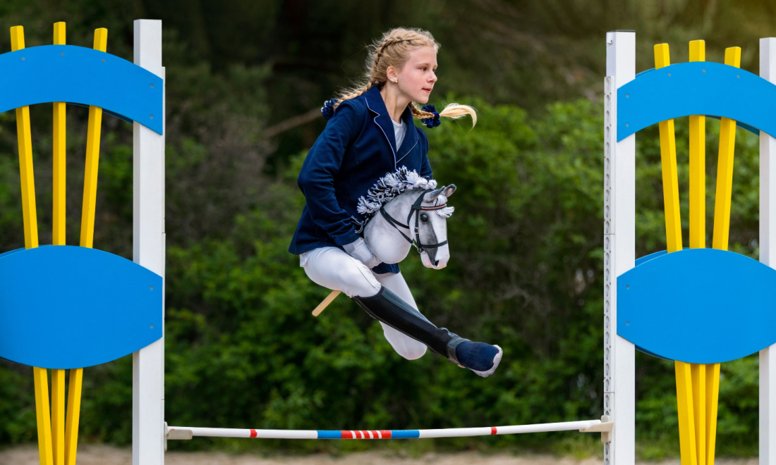 Frankfurt hosts Germany’s first hobby horse championship