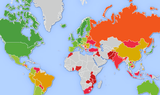 The Netherlands ranks sixth in global ageing index